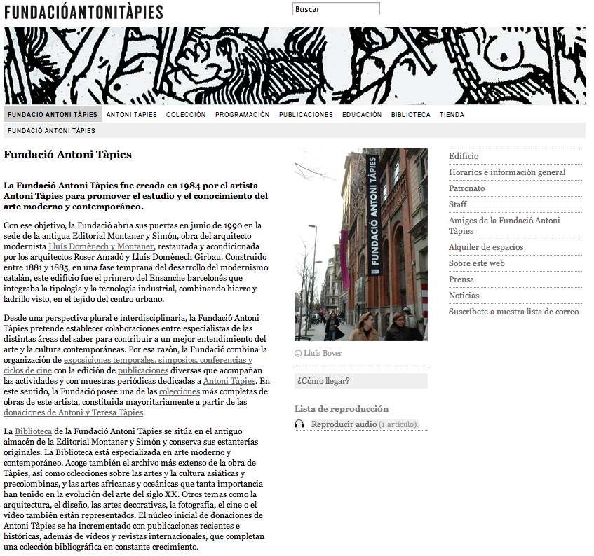 Fundación Antoni Tapiés