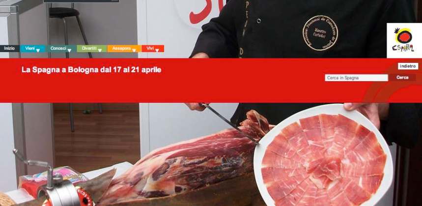 España a Bologna header