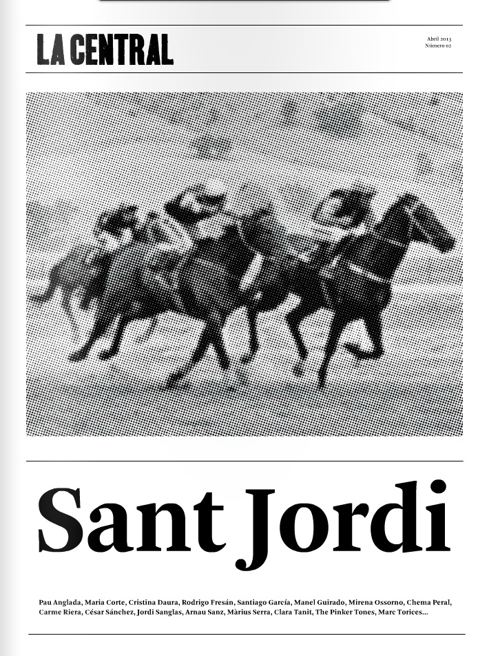 San Jordi 2013 la central
