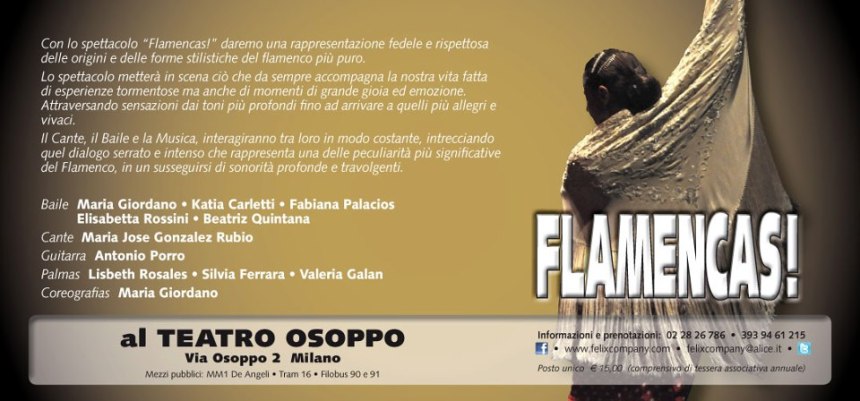 flamencas teatro osoppo