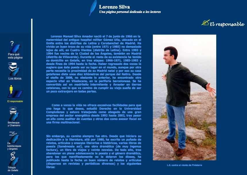 Lorenzo Silva blog