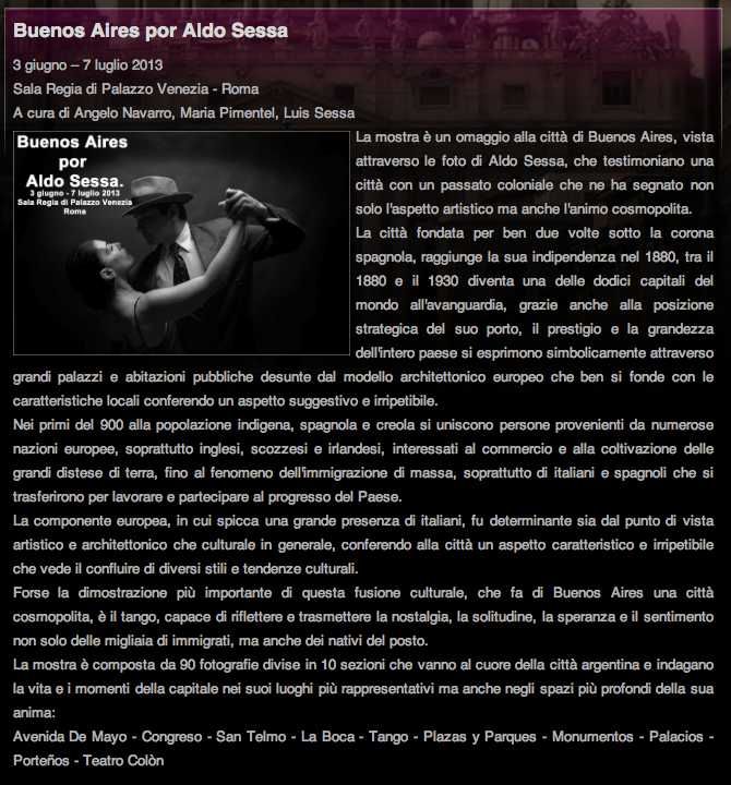 Omaggio a Buenos Aires