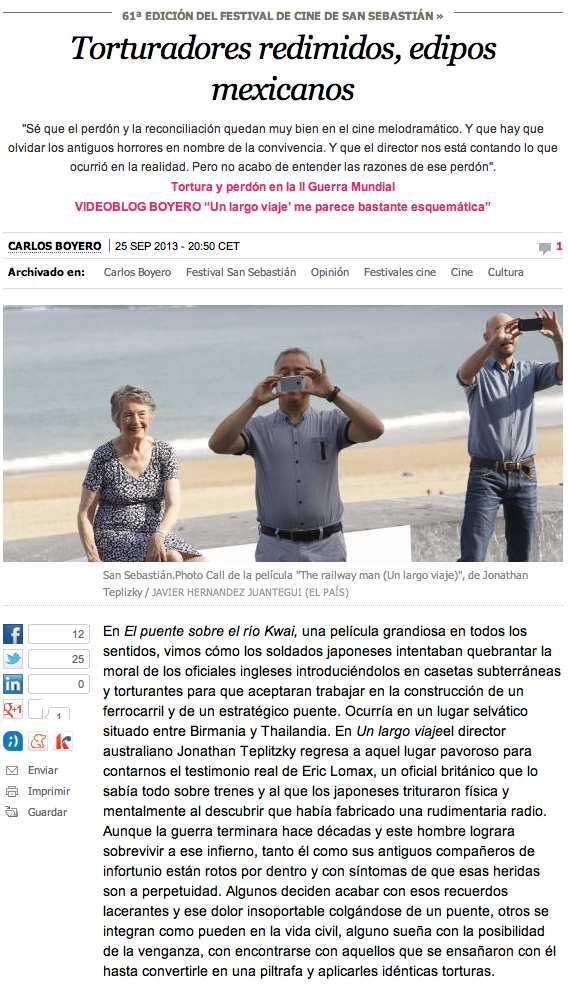 Torturadores redimidos, edipos mexicanos