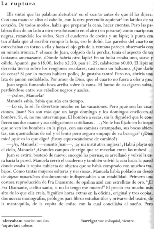 La ruptura de Elena Poniatowska