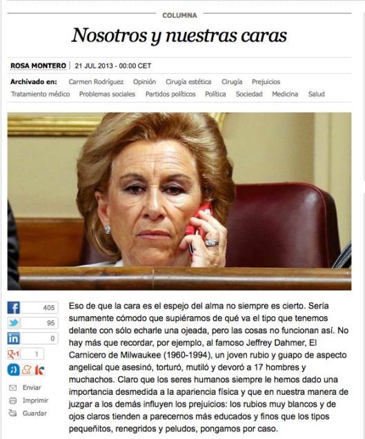 Rosa Monter El Pais Semanal