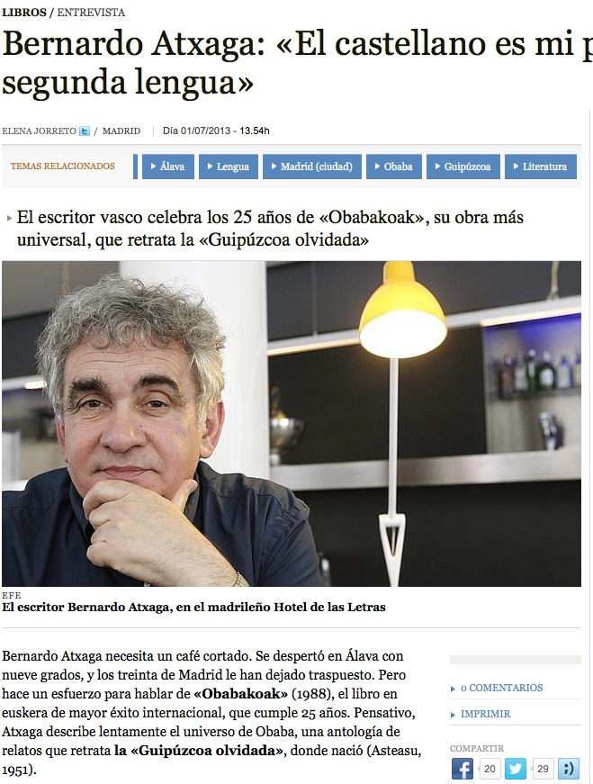 Bernardo Atxaga - Abc