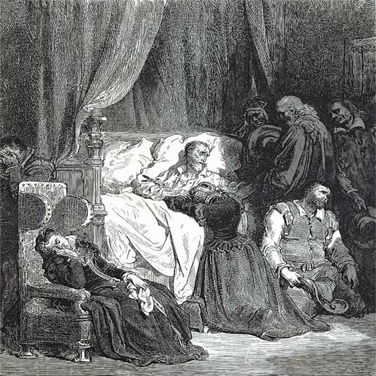 Muerte de Don Quijote 