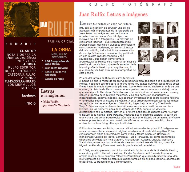 Juan Rulfo Fotografo