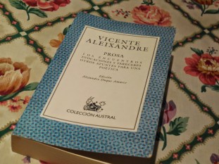 Prosa de Vicente Aleixandre